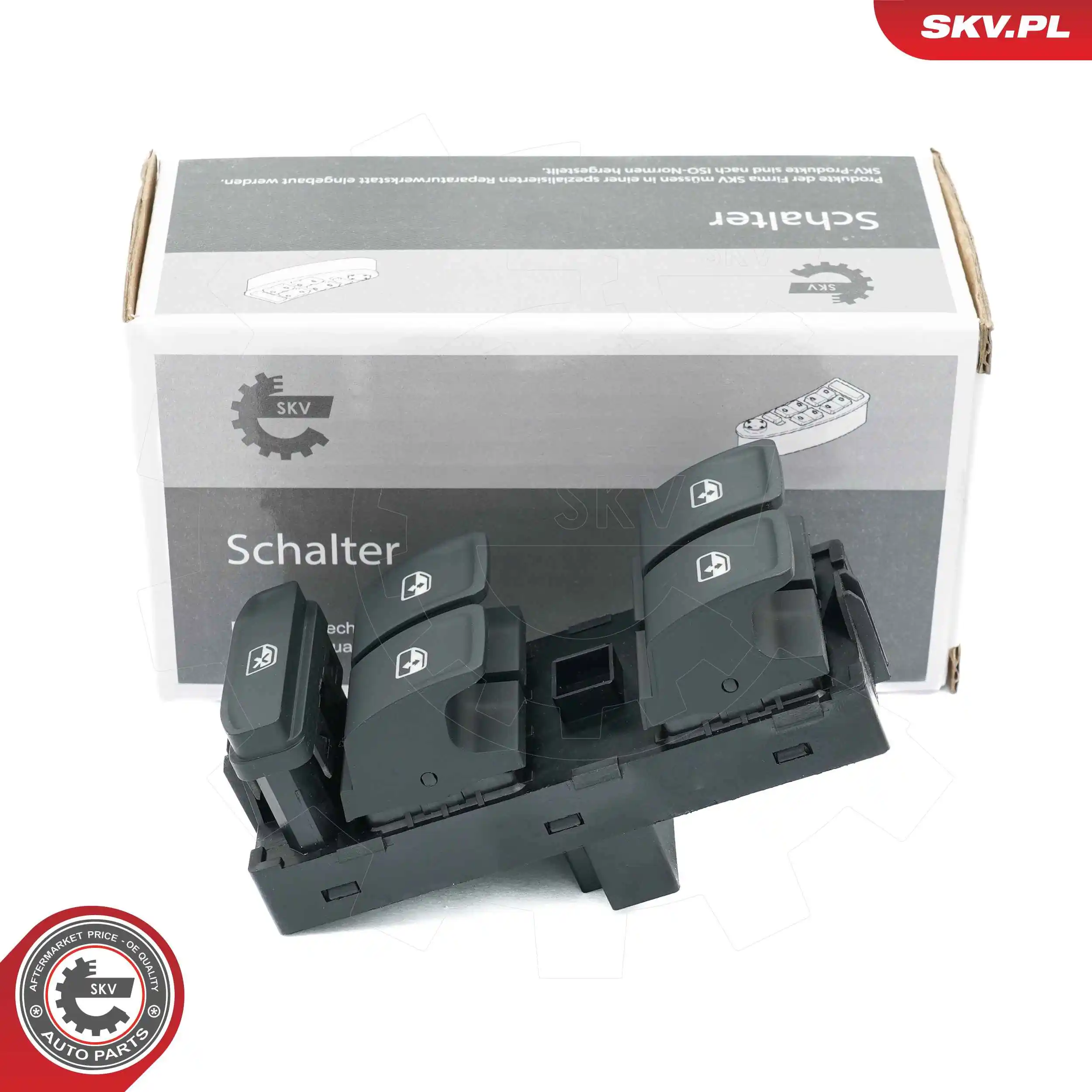 Switch, window regulator